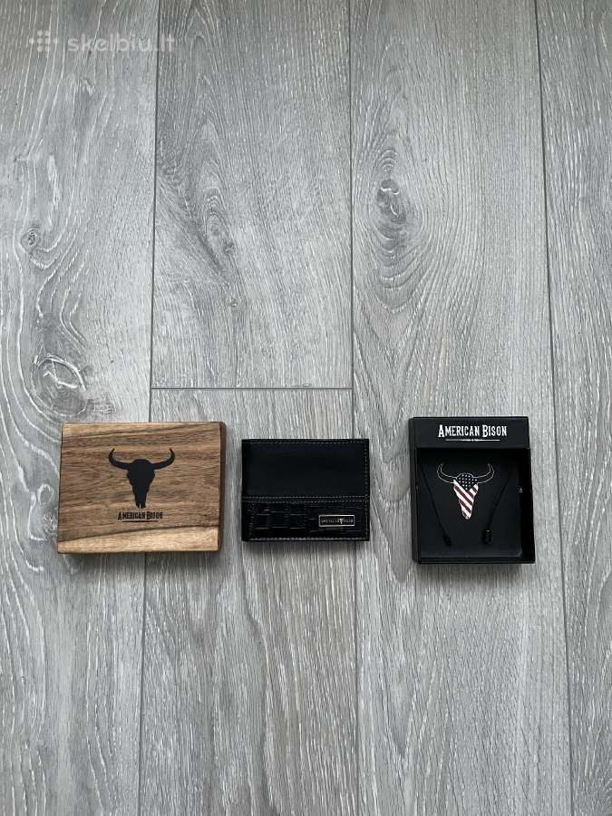 American Bison vyriška piniginė