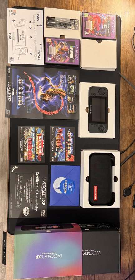 Evercade Exp Black Limited Edition