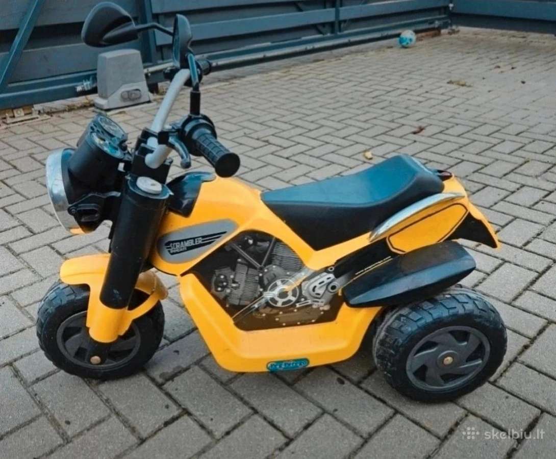 Elekrinis vaikiškas motociklas