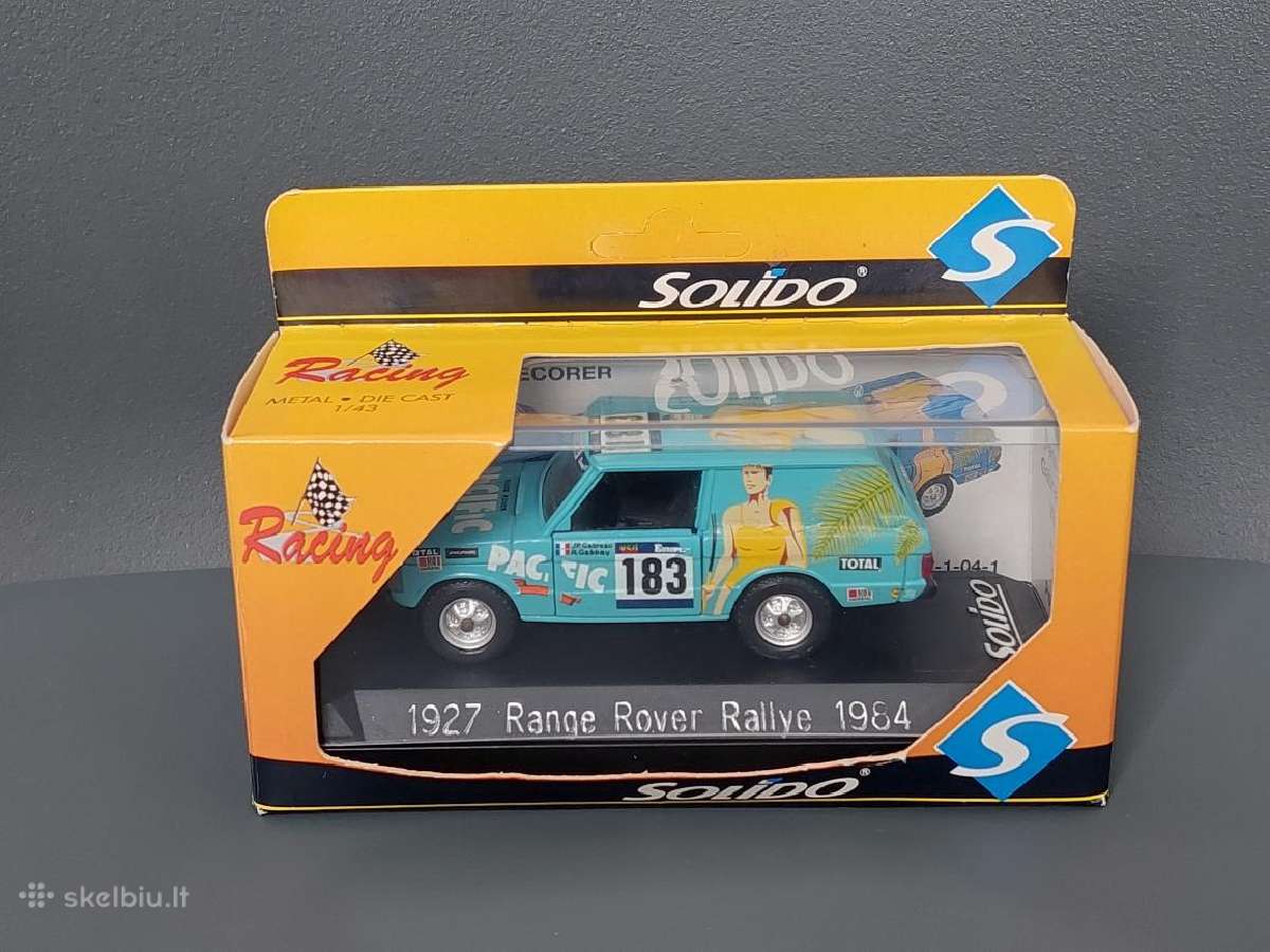 Range Rover Paris-dakar 1984 Solido 1:43