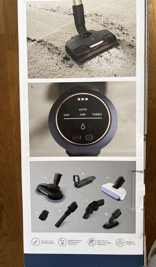 Electrolux Hygienic 800 belaidis siurblys - nuotraukos Nr. 5