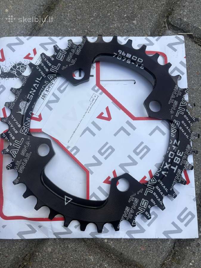 Asimetrine MTB dviracio priekinė žvaigždė 96 Bcd