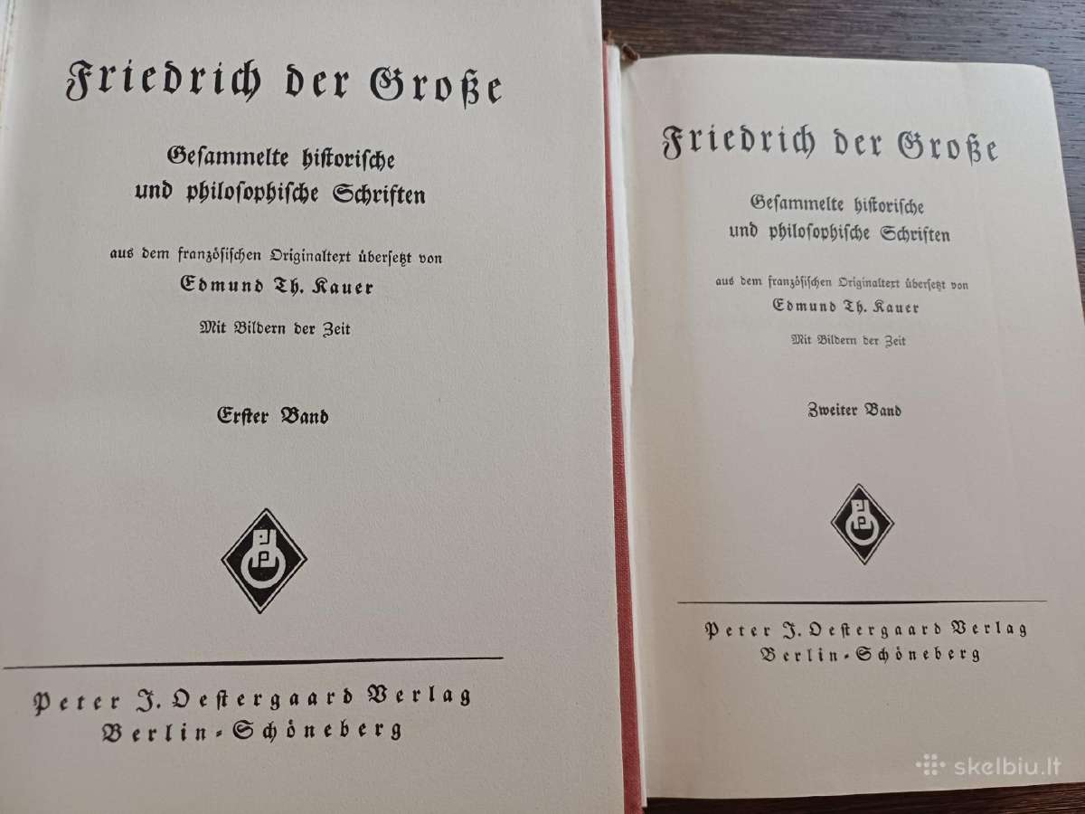 Parduodu 2t knygu.fridricho didžiojo raštai, - nuotraukos Nr. 5
