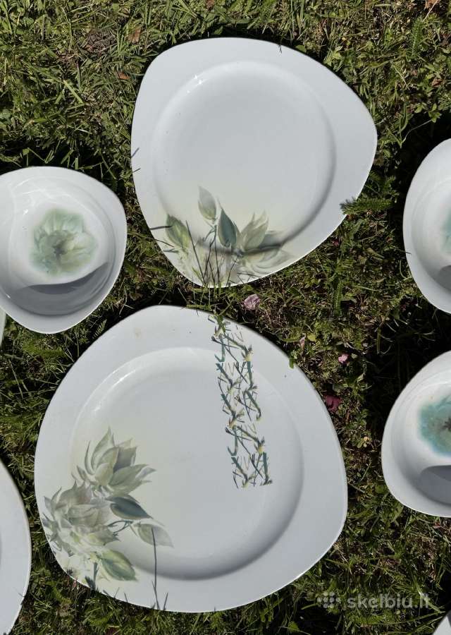 Naujas 30 dalių indų servizas ( Porcelain) - nuotraukos Nr. 2