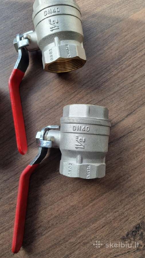 Rutulinis ventilis / rutulinė sklendė (ball valve) - nuotraukos Nr. 2