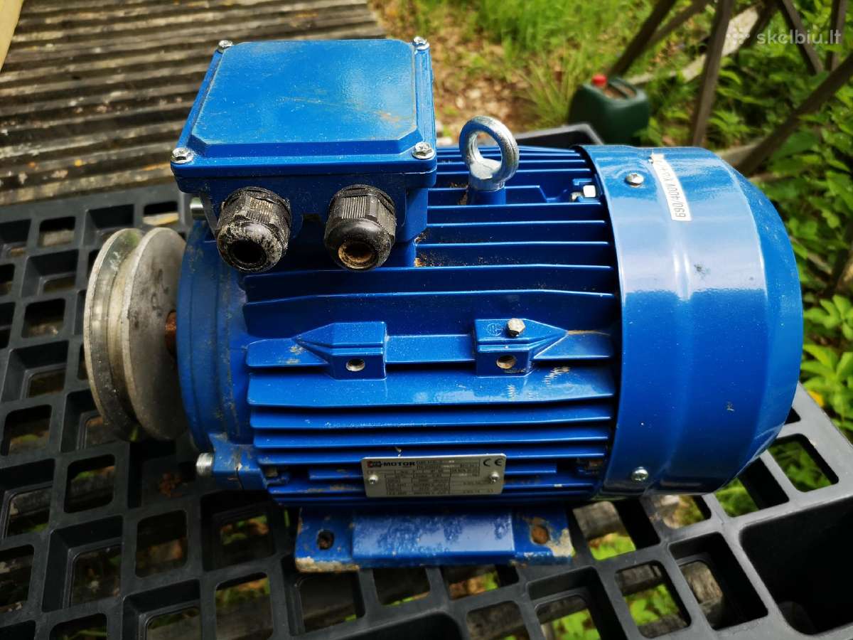 3f Variklis, 5.5kw, 2890 a/min - nuotraukos Nr. 2