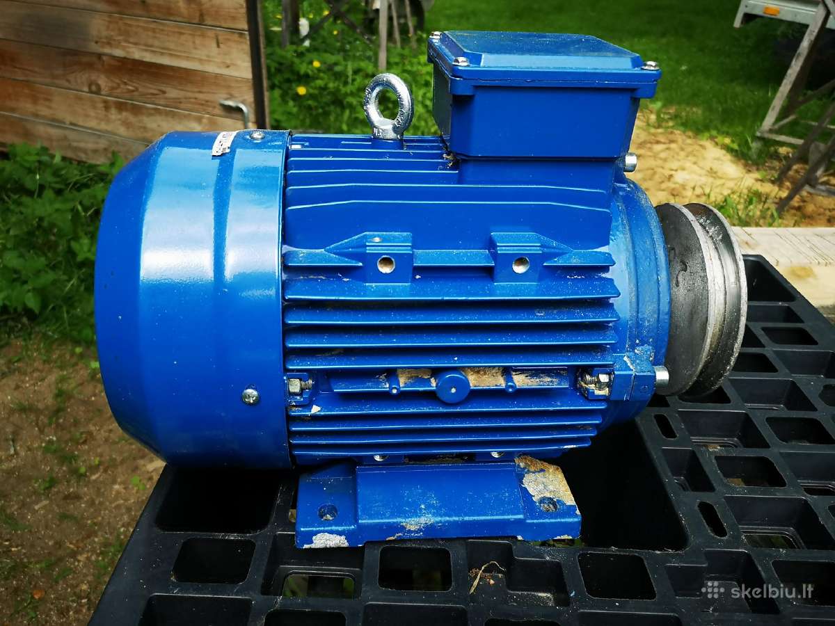 3f Variklis, 5.5kw, 2890 a/min - nuotraukos Nr. 3