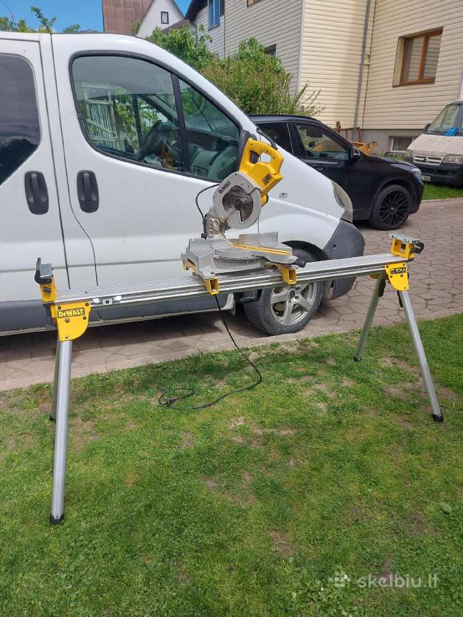 Parduodu dewalt skersavimo stakles su stalu