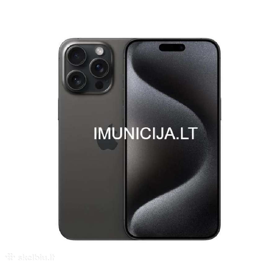 iPhone 15 Pro 128gb + 3 mėn. garantija