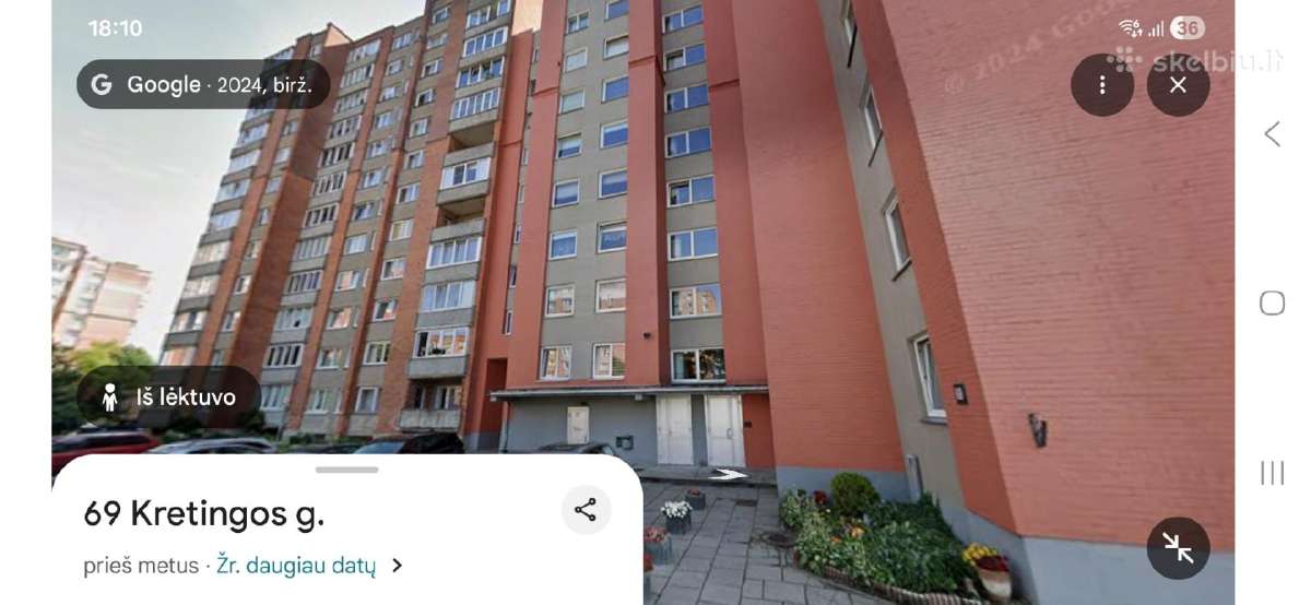 1k butas miško rajone