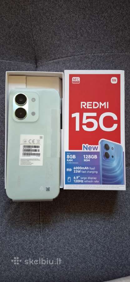 Redmi 15c visiškai naujas - nuotraukos Nr. 3