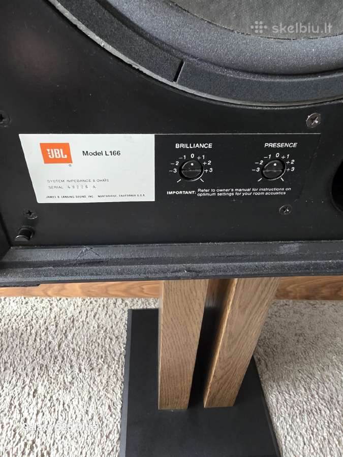 Jbl L166 - nuotraukos Nr. 7