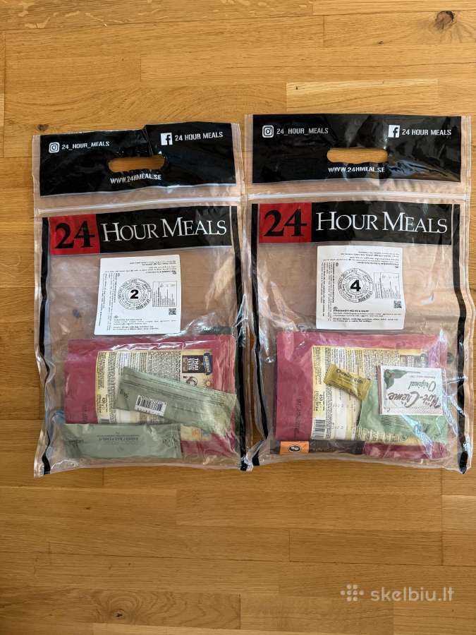 Sausi maisto daviniai "24 Hour Meals"