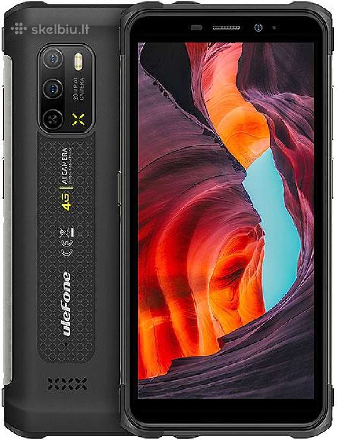 Naujas Ulefone Armor X10 Pro DS 64gb su Garantija