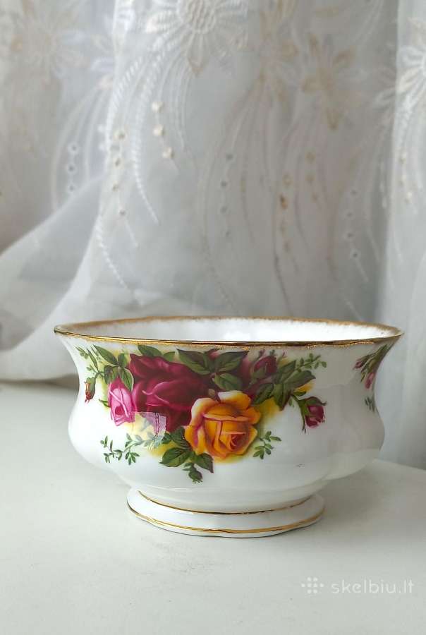 Cukrinė - Dubenėlis Royal Albert "Old Country Rose