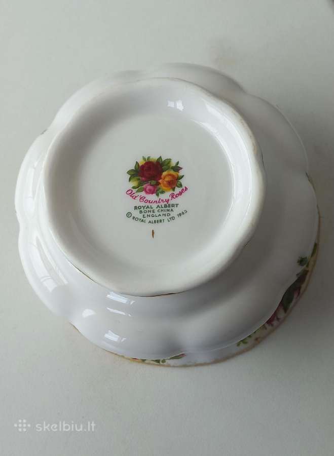 Cukrinė - Dubenėlis Royal Albert "Old Country Rose - nuotraukos Nr. 3
