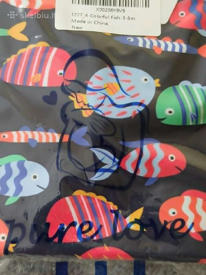 Maudymosi kostiumėlis berniukui su kepure - nuotraukos Nr. 6