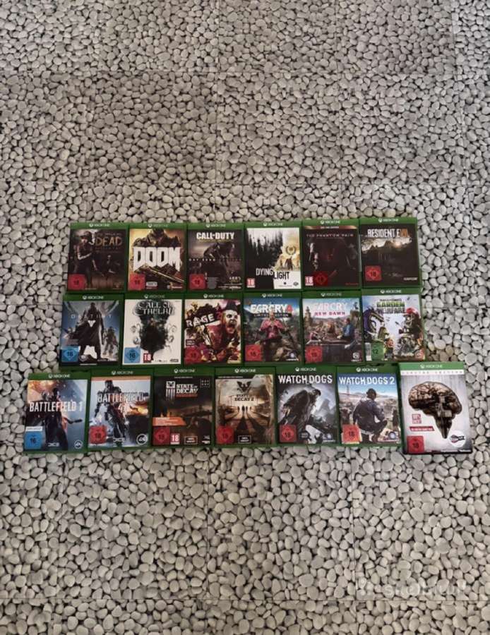 Xbox one zaidimai