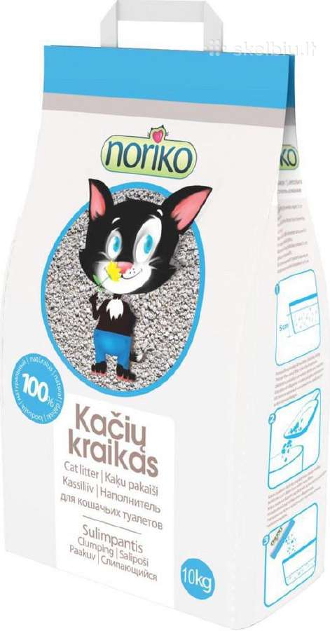 Betonitinis kraikas katėms Noriko 30kg