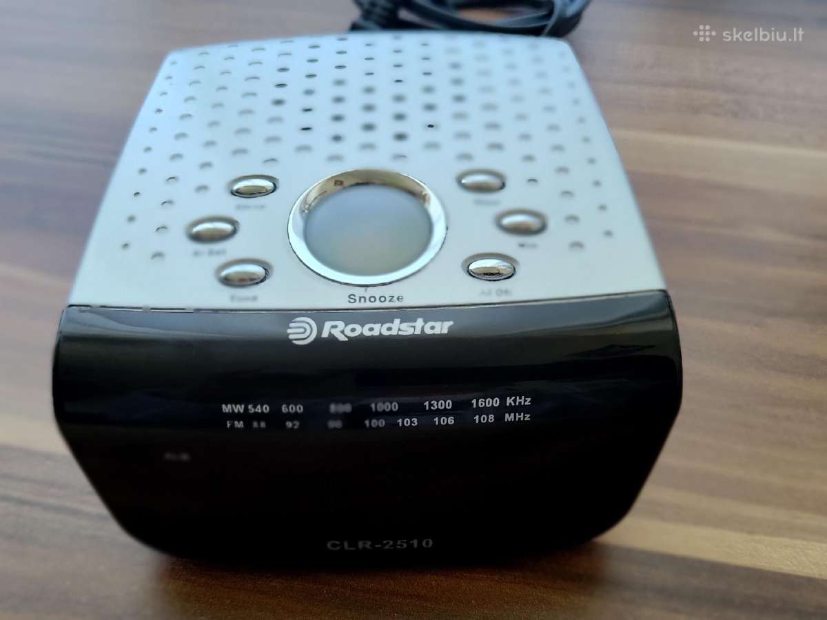 Žadintuvas-radijas Roadstar Clr-2510 - nuotraukos Nr. 5