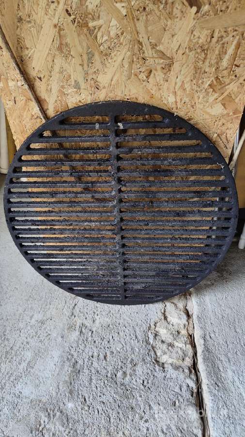 Kamado media ketaus grotelės
