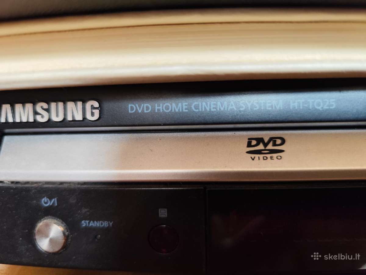 Samsung Ht-tq25 namų kino sistema - nuotraukos Nr. 3