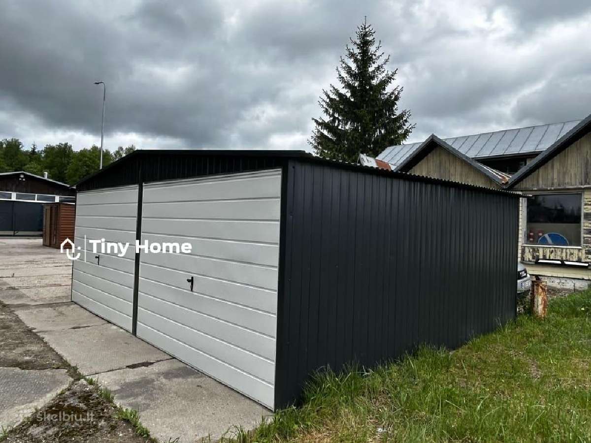 Angaras garažas sandėlys 6x5 m.