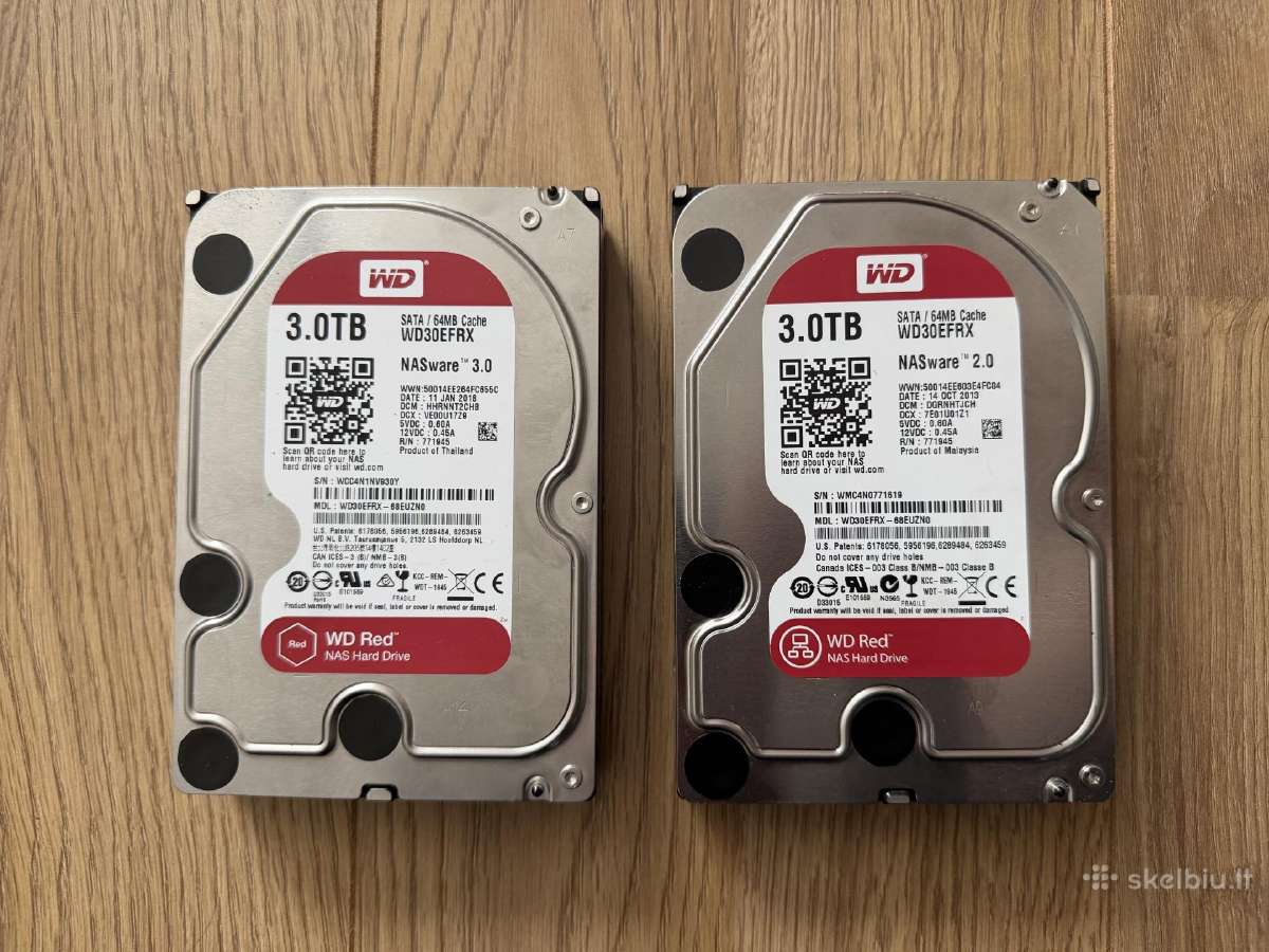 Wd Red 3tb arba 6tb