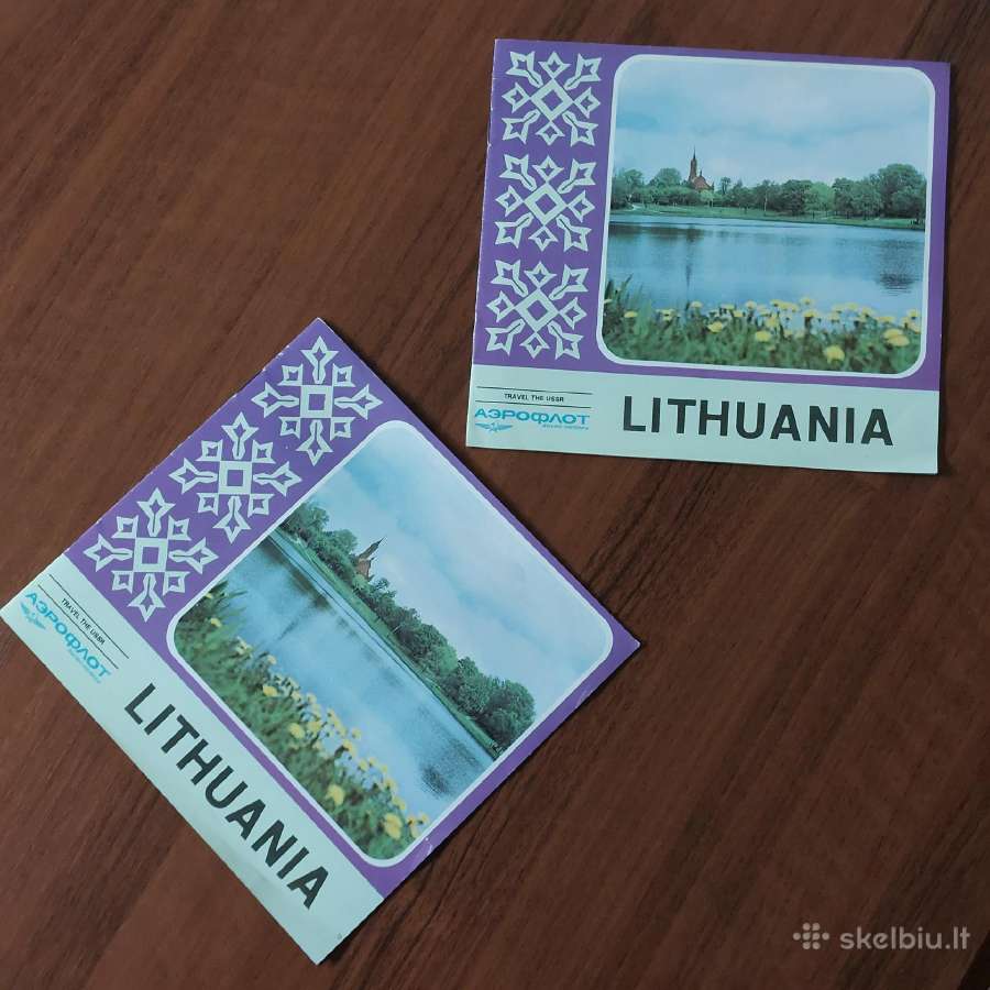 Lankstinukas- Aeroflot Lithuania / tarybinių laikų
