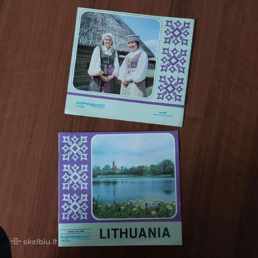 Lankstinukas- Aeroflot Lithuania / tarybinių laikų - nuotraukos Nr. 2
