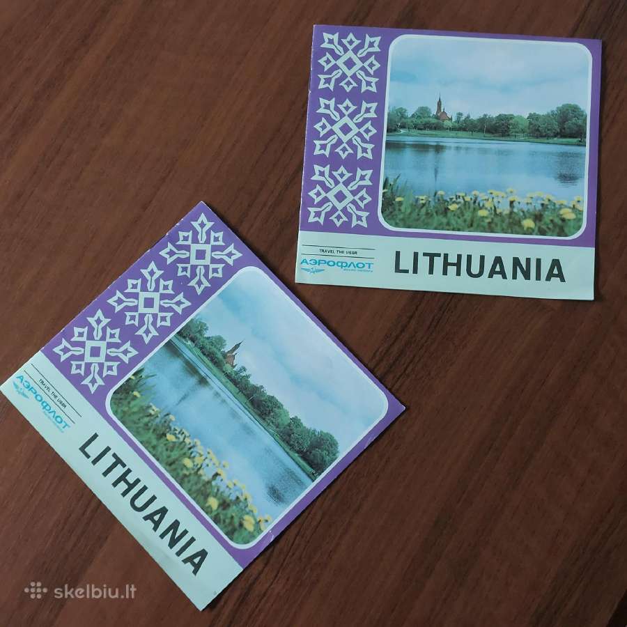 Lankstinukas- Aeroflot Lithuania / tarybinių laikų - nuotraukos Nr. 4