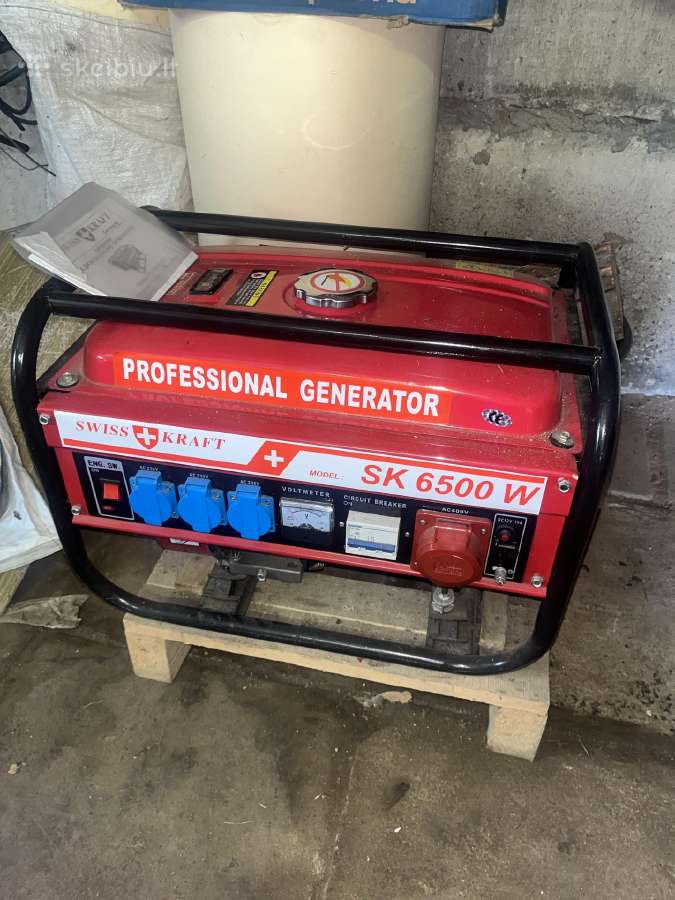 Swiss craft Generatorius 6500w