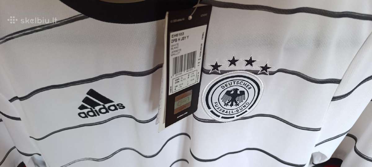 Adidas Vokietijos futbolo marškinėliai S dydžio - nuotraukos Nr. 3