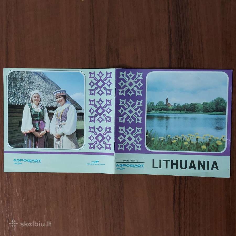 Lankstinukas- Aeroflot Lithuania / tarybinių laikų - nuotraukos Nr. 15