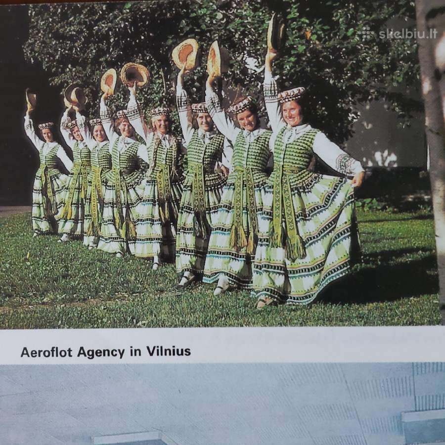 Lankstinukas- Aeroflot Lithuania / tarybinių laikų - nuotraukos Nr. 16