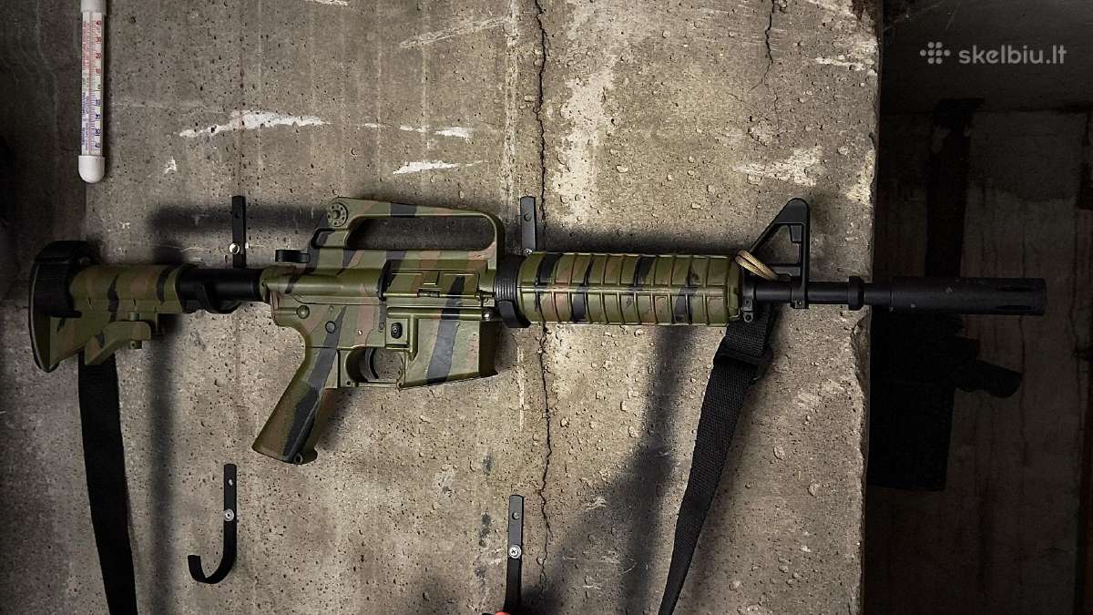 M4 Xm177e2 E&c-325 pilnai metalinis