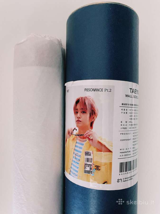 K-pop didelio formato suvynioti plakatai (10 vnt.)