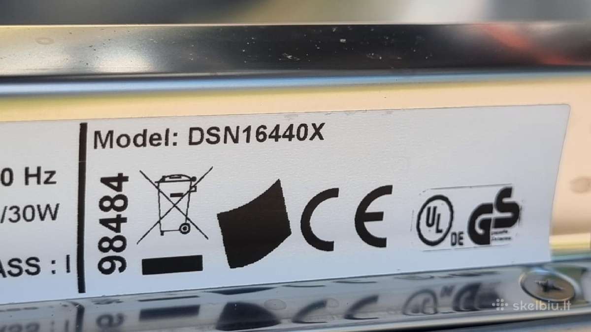 Dsn16440x , su valdymo briauna išorėje+ garantija - nuotraukos Nr. 24