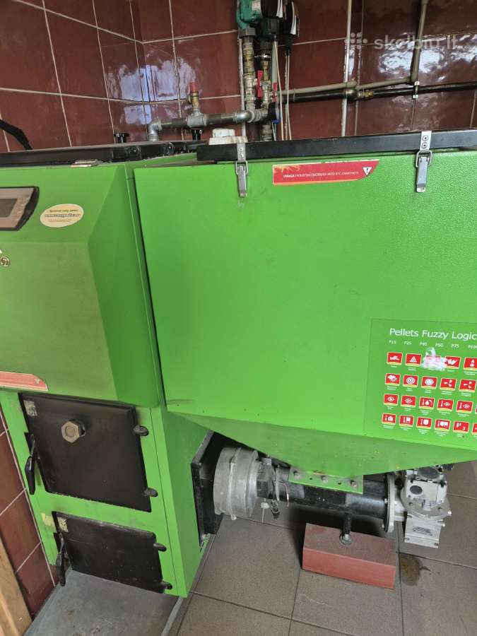 Parduodu granulinį katilą Kostrzewa Baltic, 25 kw