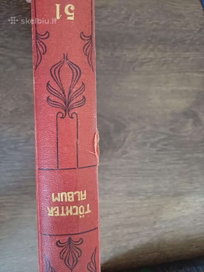 Parduodu knyga,dukterų albumas,1905m - nuotraukos Nr. 8