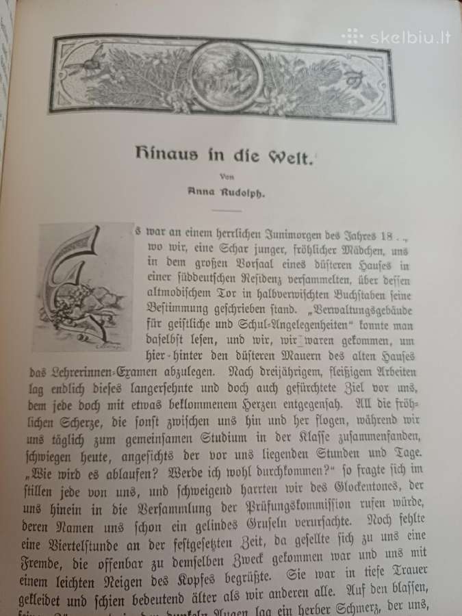 Parduodu knyga,dukterų albumas,1905m - nuotraukos Nr. 9