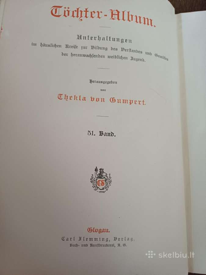 Parduodu knyga,dukterų albumas,1905m - nuotraukos Nr. 17
