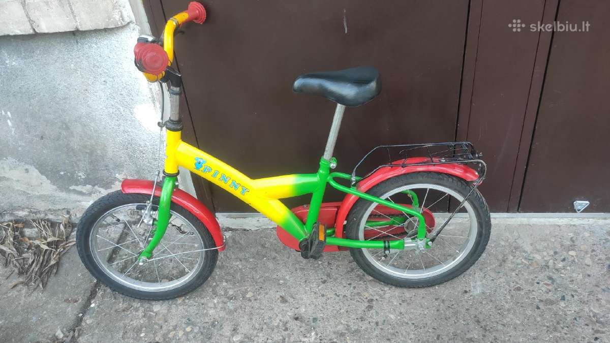 Vaikiškas dviratis 18" 16" 12,5", Paspirtukas - nuotraukos Nr. 17