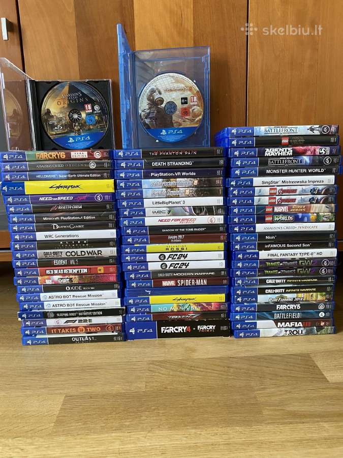 Parduodu Playstation 4 Žaidimus!