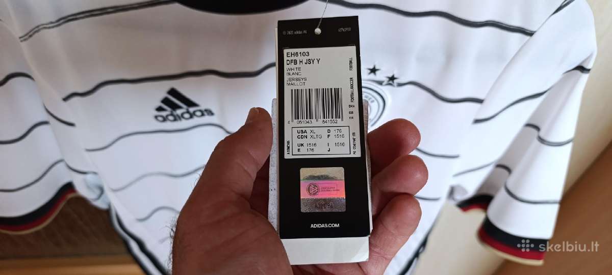 Adidas Vokietijos futbolo marškinėliai S dydžio - nuotraukos Nr. 7