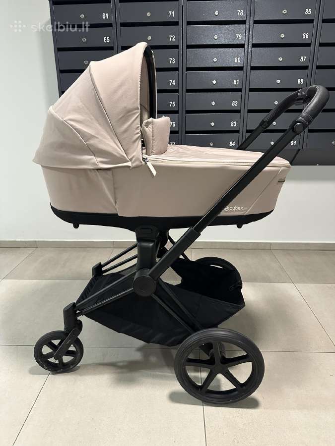 Cybex Priam Platinum vežimėlis su Lux Carry lopšiu