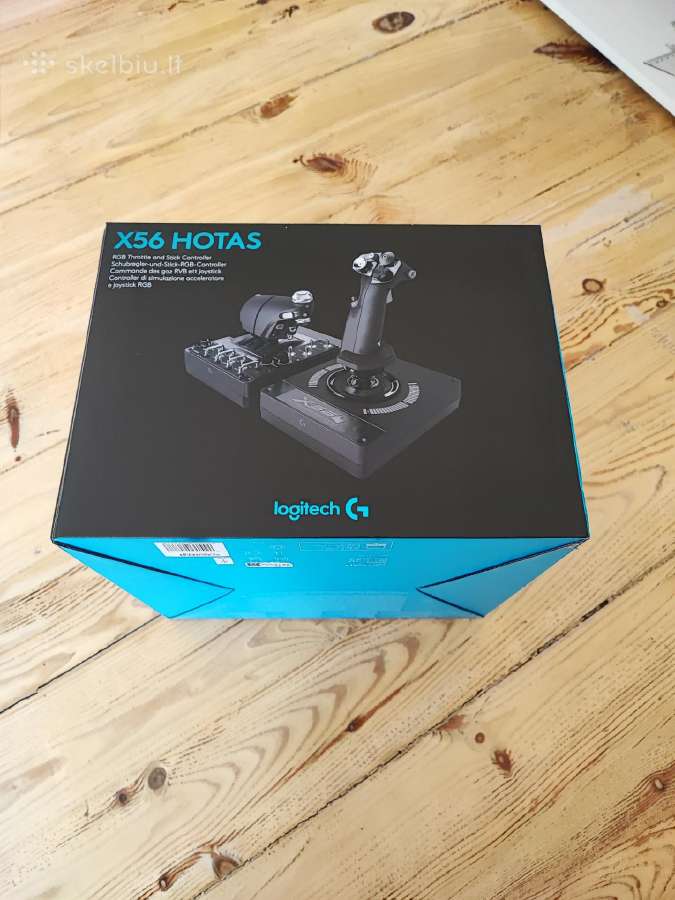 Žaidimų pultelis Logitech G X56 Hotas (garantija) - nuotraukos Nr. 5