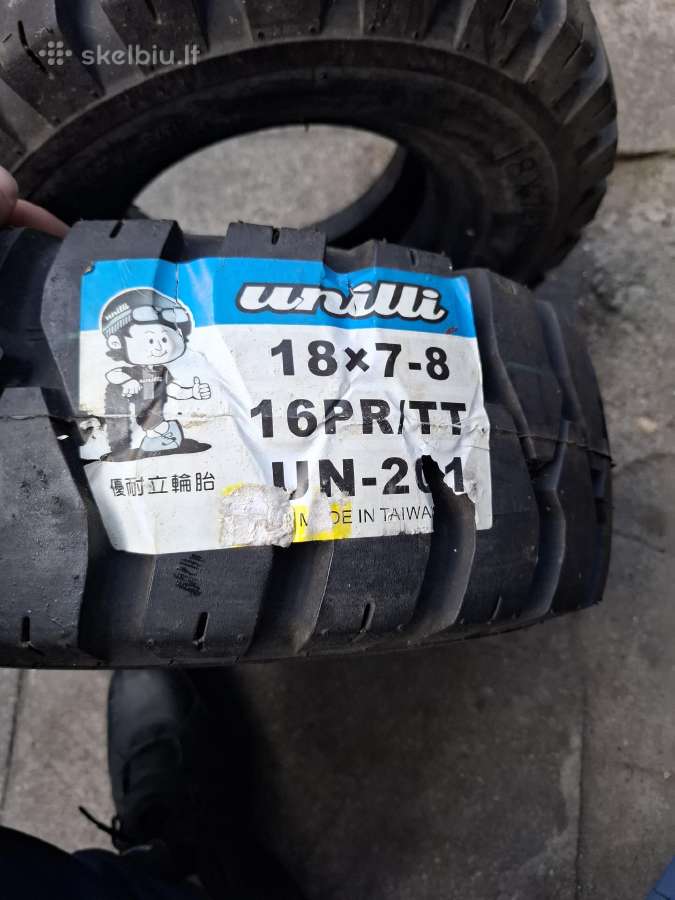 Šios padangos yra motociklinės (tiksliau – skirta - nuotraukos Nr. 4