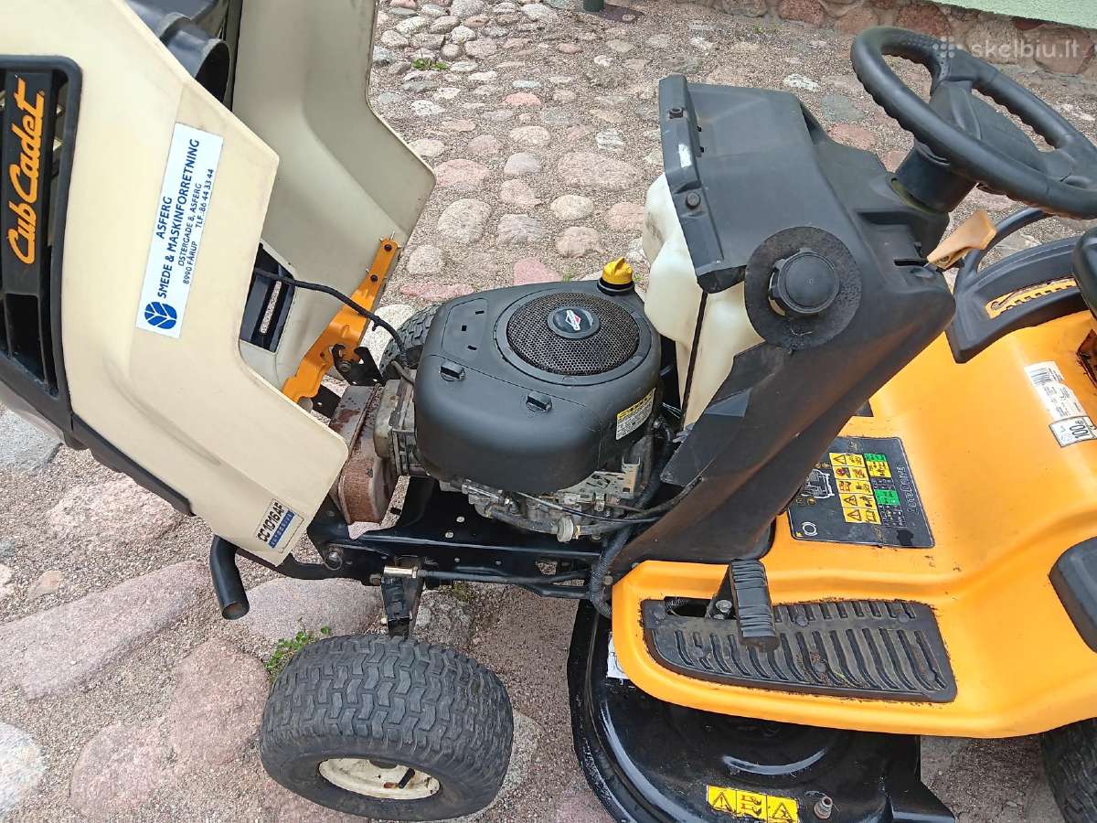 Sodo traktoriukas Cub Cadet - nuotraukos Nr. 7