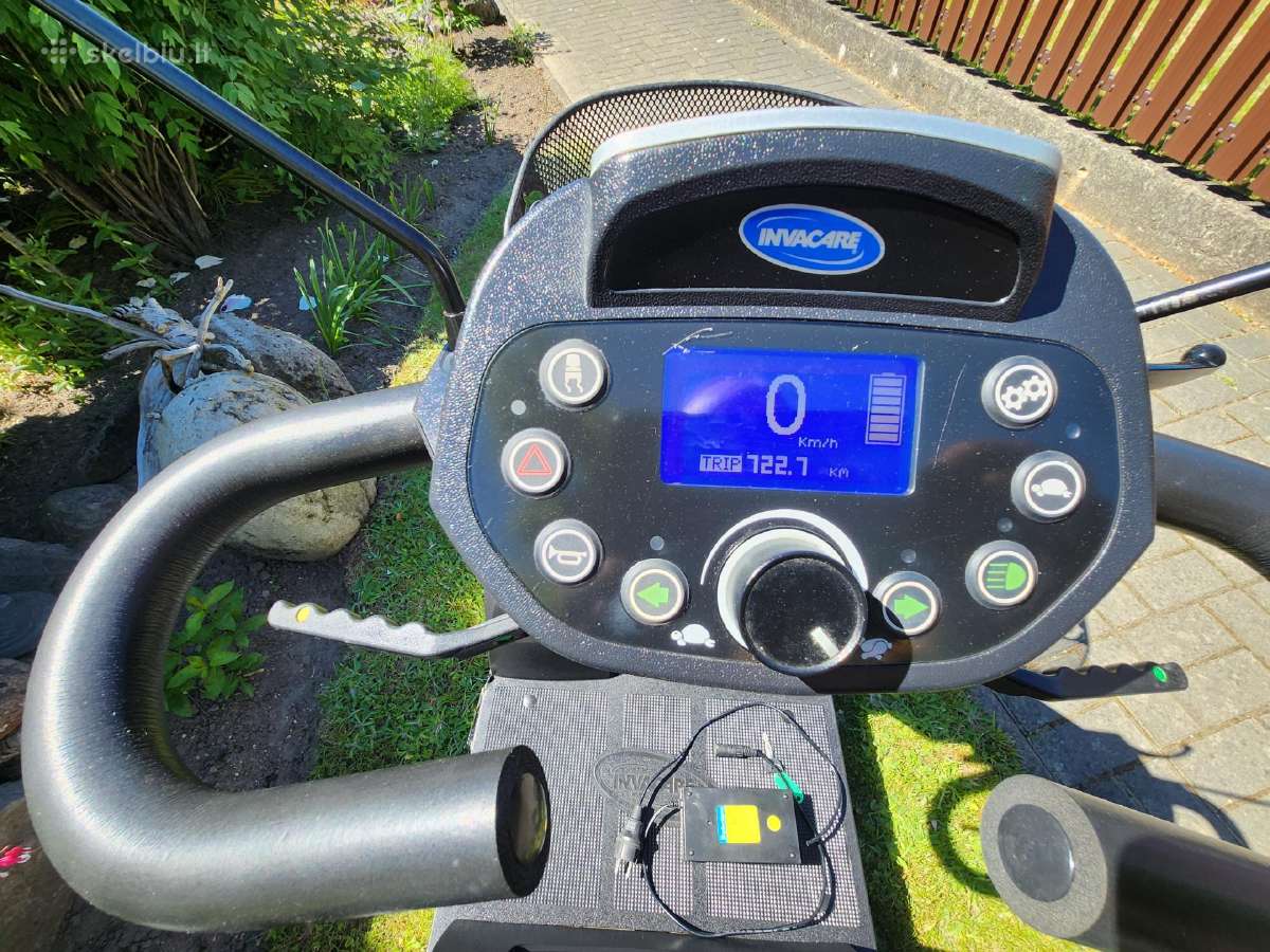 Elektrinis vežimėlis skuteris "Invacare Orion Pro" - nuotraukos Nr. 17